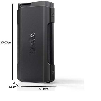 SanDisk Professional PRO-BLADE TRANSPORT 4TB USB-C Portable SSD 2000MB/s