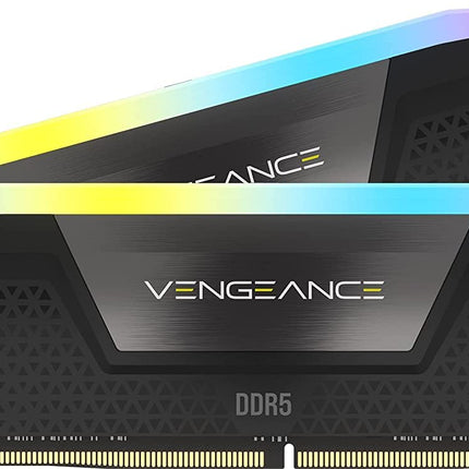 Corsair Vengeance RGB 32GB 2 x 16GB DDR5 6400MHz CL36 UDIMM Desktop RAM
