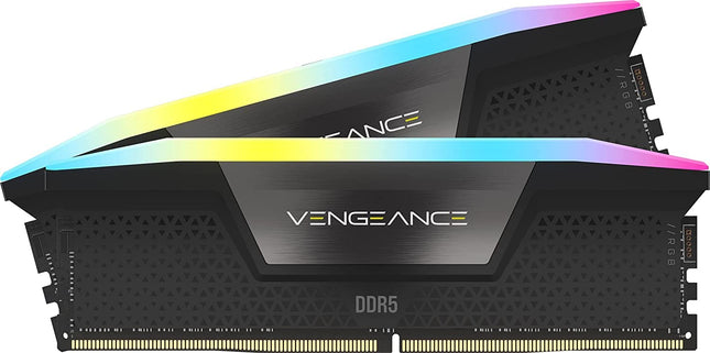Corsair Vengeance RGB 32GB 2 x 16GB DDR5 6400MHz CL36 UDIMM Desktop RAM