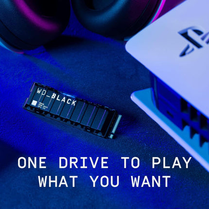 Western Digital WD_BLACK SN850 2TB NVMe SSD with Heatsink, PCIe 4.0 x4