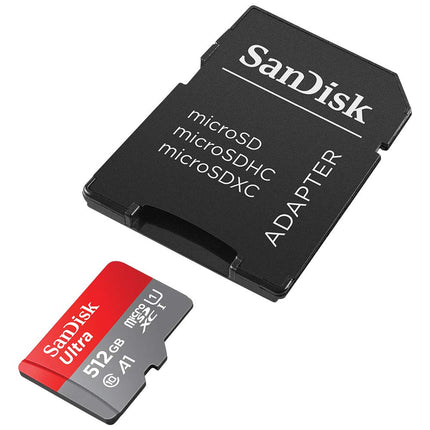 SanDisk Ultra 512GB microSDXC UHS-I U1 A1 Up to 150MB/s Read Memory Card