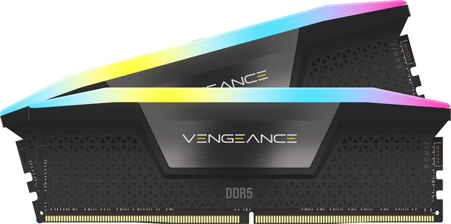Corsair VENGEANCE RGB 48GB DDR5 6000MHz CL36 UDIMM Desktop Memory Module