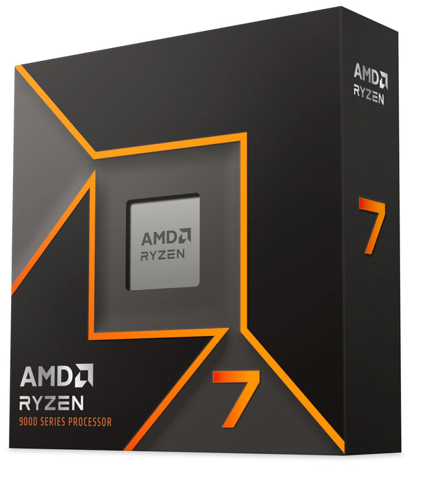 AMD Ryzen 7 9700X AM5 CPU - 8-Core Processor, up to 5.5GHz, Without Cooler