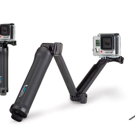 GoPro 3 Way Mount with Tripod for Camera