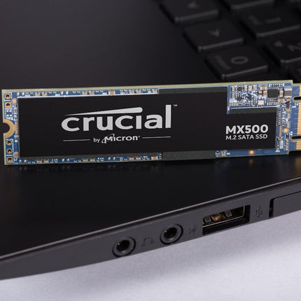 Crucial MX500 1TB M.2 2280 SATA SSD with 3D TLC NAND and AES Encryption