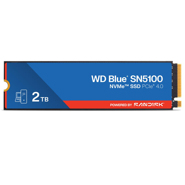 Western Digital WD Blue SN5100 2TB NVMe SSD, PCIe 4.0 x4, Internal SSD