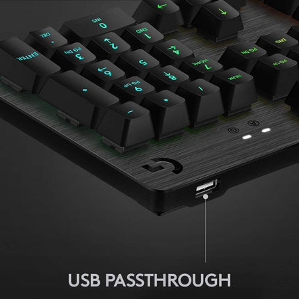 Logitech G512 Carbon Mechanical Gaming Keyboard UK Romer-G Tactile RGB