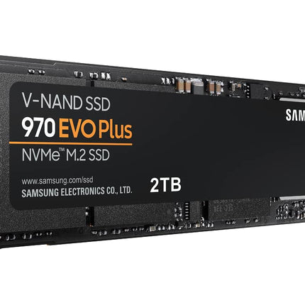 Samsung 970 EVO Plus 2TB M.2 2280 NVMe SSD, PCIe 3.0 x4, Internal SSD Drive