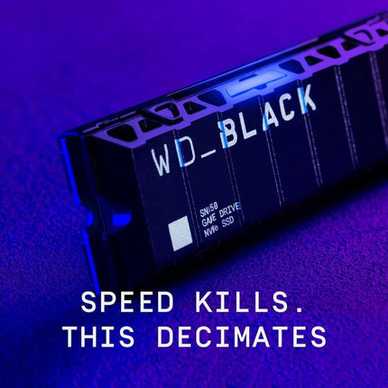 Western Digital WD_BLACK SN850 1TB NVMe SSD with Heatsink, PCIe 4.0 x4