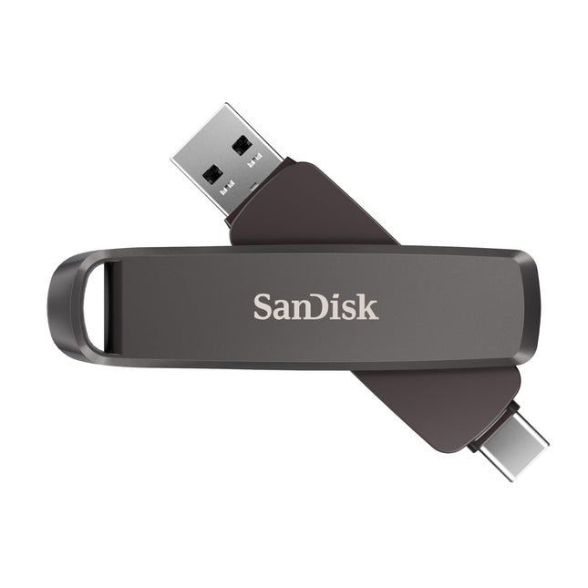 SanDisk Extreme PRO 512GB Dual USB-C USB-A Flash Drive 1000MB/s Read Speed