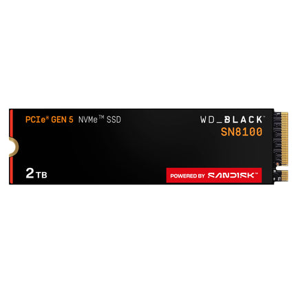 WD_BLACK SN8100 2TB M.2 2280 PCIe 5.0 x4 NVMe SSD Up to 14,900MB/s Internal