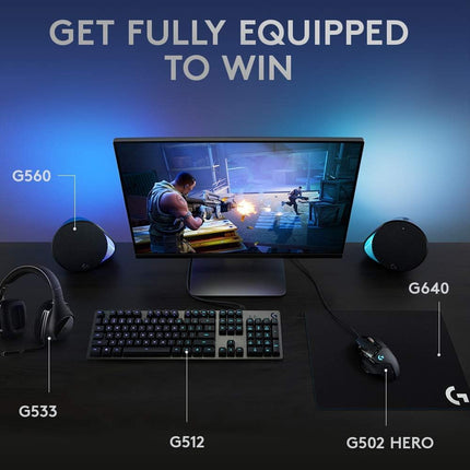 Logitech G512 Carbon Mechanical Gaming Keyboard UK Romer-G Tactile RGB