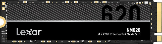 Lexar NM620 2TB M.2 2280 PCIe 3.0 x4 NVMe 1.4 SSD, 3,500MB/s Read Speed