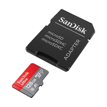 SanDisk Ultra 128GB microSDXC UHS-I U1 A1 Up to 100MB/s Read Memory Card
