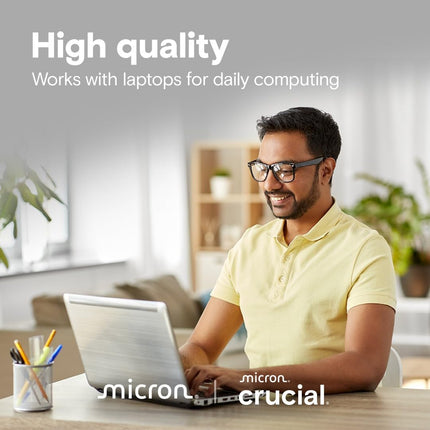Crucial E100 2TB M.2 2280 NVMe Internal SSD PCIe 4.0 x4 Up to 5,000 MB/s