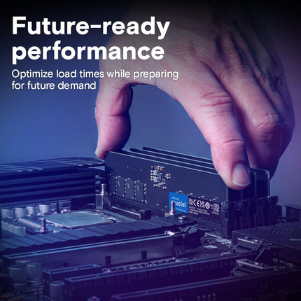 Crucial 8GB DDR5 5600MHz CL46 Desktop UDIMM Computer Memory Module RAM