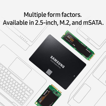 Samsung 860 EVO 4TB 2.5-inch SATA III SSD 550/520 MB/s for PC & Laptop