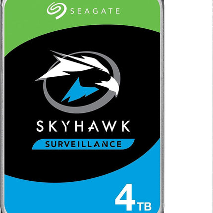 Seagate SkyHawk 4TB 3.5-inch SATA Surveillance HDD, 5400 RPM, 256MB Cache