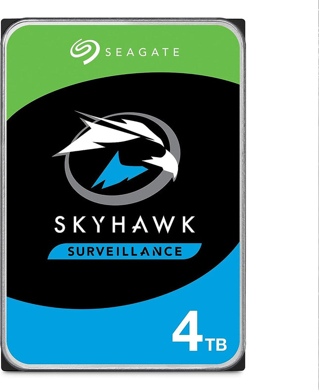 Seagate SkyHawk 4TB 3.5-inch SATA Surveillance HDD, 5400 RPM, 256MB Cache