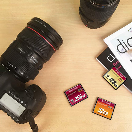 Transcend CompactFlash 800 256GB CompactFlash UDMA 7 Memory Card Black