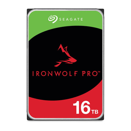 Seagate IronWolf Pro 16TB 3.5-inch SATA NAS HDD, 7200 RPM, 256MB Cache CMR