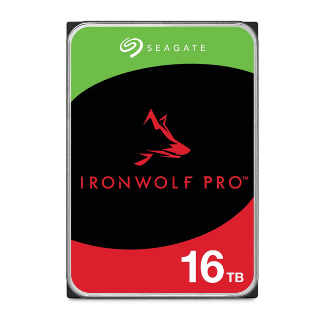 Seagate IronWolf Pro 16TB 3.5-inch SATA NAS HDD, 7200 RPM, 256MB Cache CMR
