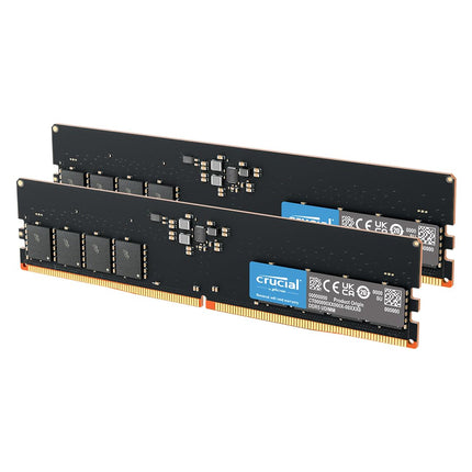 Crucial 16GB (2x8Gb) DDR5 5600MHz CL46 Desktop UDIMM Computer Memory Kit