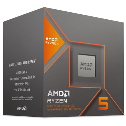 AMD Ryzen 5 8600G AM5 CPU - 6-Core Processor, up to 5.0GHz, With Cooler