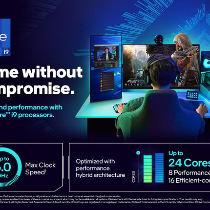 Intel Core i9-14900K LGA 1700 CPU - 24-Core Desktop Processor up to 6.0GHz