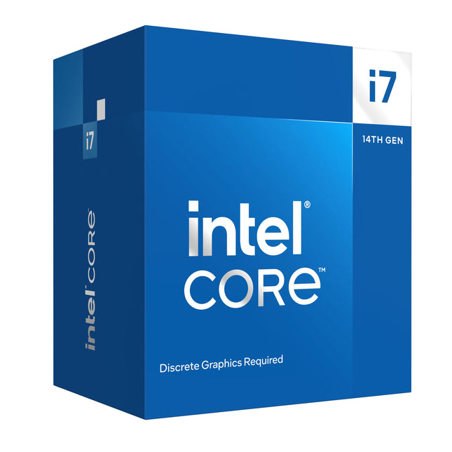 Intel Core i7-14700F LGA 1700 - 20-Core CPU, up to 5.4GHz, With Cooler