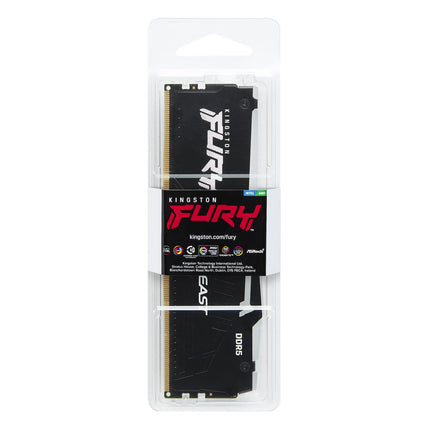 Kingston FURY Beast RGB 32GB DDR5 5600MHz CL40 XMP Desktop DIMM Memory