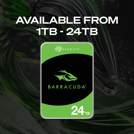 Seagate BarraCuda 8TB 3.5-inch SATA Desktop Hard Drive, 5400 RPM, 256MB