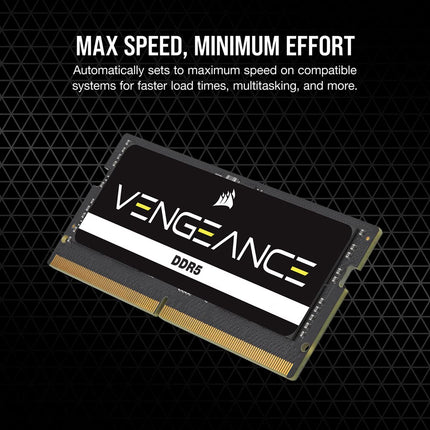 Corsair Vengeance 32GB DDR5 4800MHz CL40 SO-DIMM Laptop Memory Module RAM