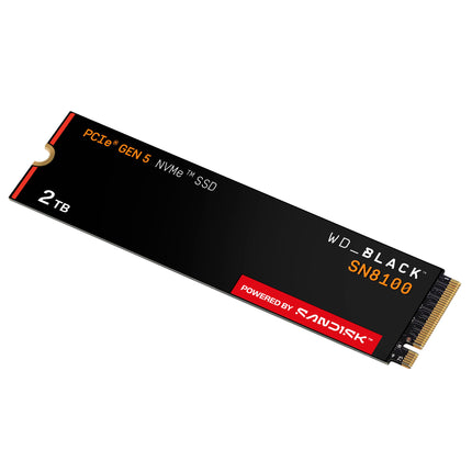 WD_BLACK SN8100 2TB M.2 2280 PCIe 5.0 x4 NVMe SSD Up to 14,900MB/s Internal