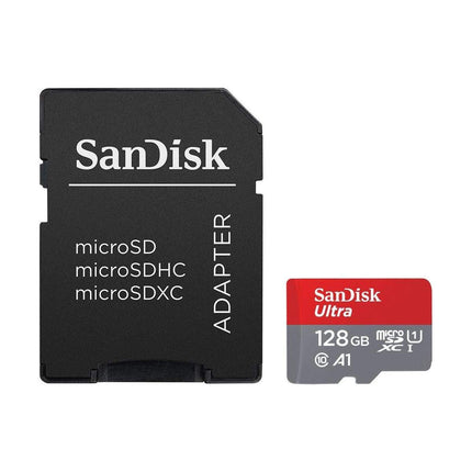 SanDisk Ultra 128GB microSDXC UHS-I U1 A1 Up to 100MB/s Read Memory Card