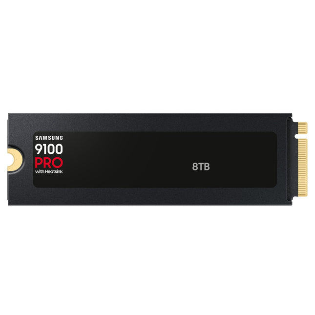 Samsung 9100 PRO 8TB M.2 2280 NVMe SSD PCIe 5.0 x4 With Built-In Heatsink