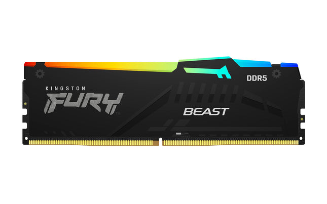 Kingston FURY Beast RGB 32GB DDR5 5600MHz CL40 XMP Desktop DIMM Memory