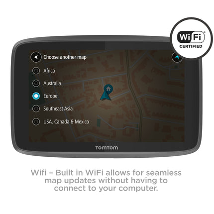 TomTom Car Sat Nav GO 6200, 6 Inch with Handsfree Calling