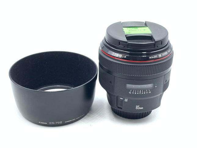 Canon EF 85mm F1.2L II USM Full Frame Portrait Prime Lens Black 1056B005