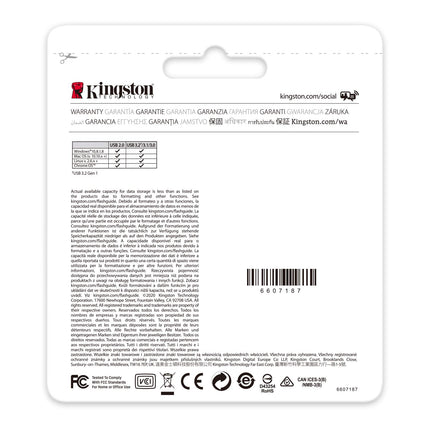 Kingston DataTraveler Exodia M 128GB USB-A USB 3.2 Gen 1 USB Flash Drive