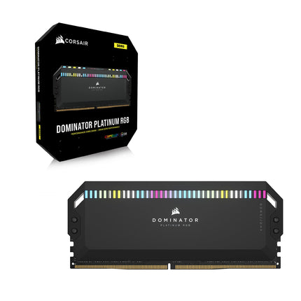 Corsair DOMINATOR PLATINUM RGB 64GB DDR5 RAM 5600MHz CL40 Desktop PC RAM