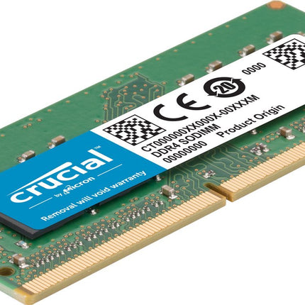 Crucial 64GB 2 x 32GB DDR4 2666MHz CL19 SO-DIMM Laptop RAM Memory Module