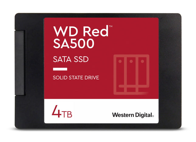 Western Digital WD Red SA500 4TB 2.5-inch SATA III SSD 560/520 MB/s NAS