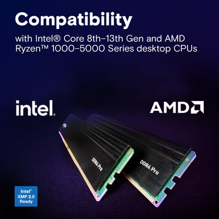 Crucial Pro 32GB (2x16Gb) DDR4 3200MHz CL22 XMP Desktop Memory Kit RAM
