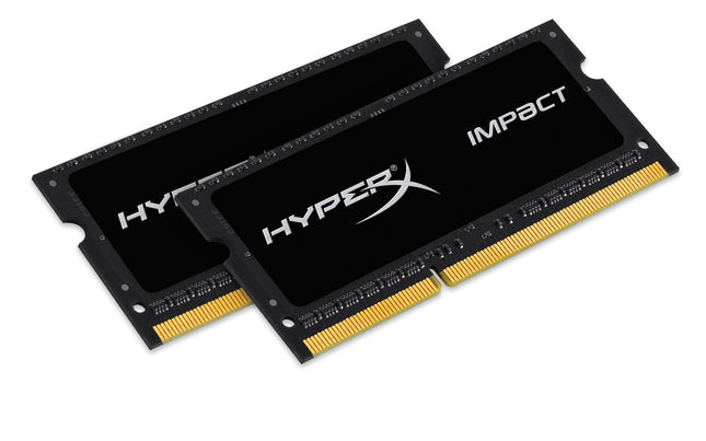 Kingston HyperX Impact 16GB 2 x 8GB DDR3L 1600MHz CL9 SO-DIMM Laptop RAM