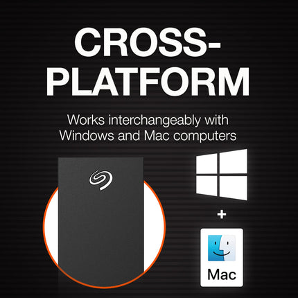 Seagate One Touch Hub 10TB Desktop External HDD USB 3.0 with USB-C Hub
