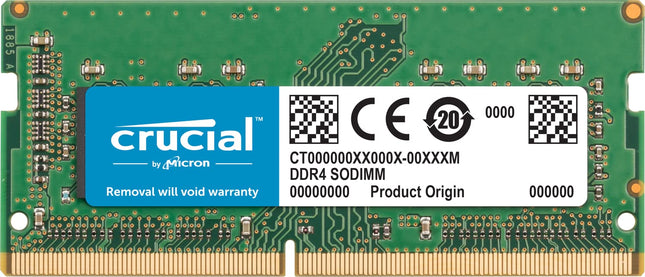 Crucial 16GB 1 x 16GB DDR4 2666MHz CL19 SO-DIMM Laptop RAM Memory Module