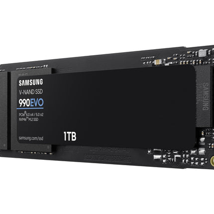 Samsung 990 EVO 1TB M.2 2280 NVMe SSD, PCIe 4.0 x4 / 5.0 x2, Internal SSD