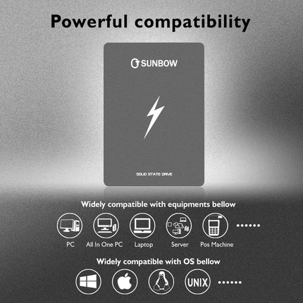 TCSUNBOW X3 1TB SATA III 2.5-inch Internal SSD with Up to 560 MB/s Read