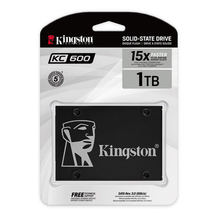 Kingston KC600 1024GB 2.5-inch SATA III Internal SSD with 3D TLC NAND Flash